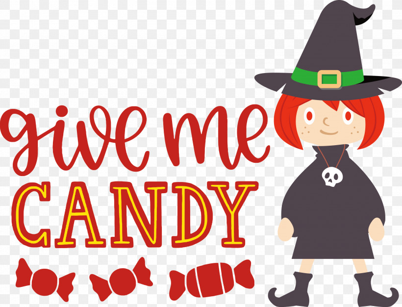 Give Me Candy Halloween Trick Or Treat, PNG, 2999x2291px, Give Me Candy, Cartoon, Character, Character Created By, Christmas Day Download Free