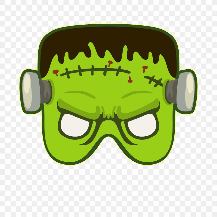 Frankensteins Monster Mask Halloween, PNG, 1667x1667px, Frankenstein, Cartoon, Eyewear, Frankensteins Monster, Glasses Download Free