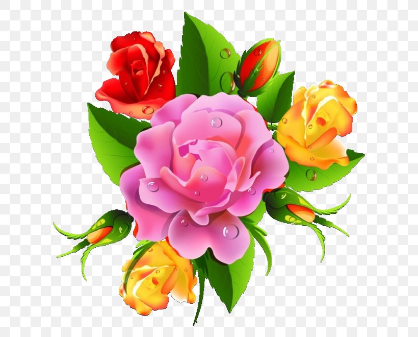 Garden Roses Flower Bouquet Cabbage Rose Cut Flowers, PNG, 650x660px, Garden Roses, Artificial Flower, Bouquet, Cabbage Rose, Cut Flowers Download Free