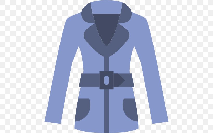 Outerwear Coat, PNG, 512x512px, Outerwear, Blue, Clothing, Coat, Electric Blue Download Free