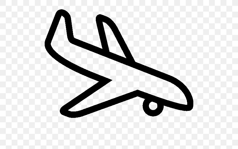 Airplane Landing Clip Art, PNG, 512x512px, Airplane, Area, Black And White, Drawing, Landing Download Free