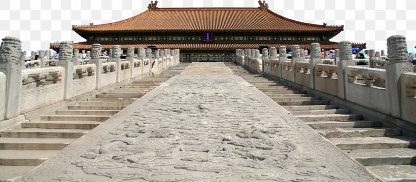 Forbidden City Summer Palace Hall Of Supreme Harmony Hall Of Preserving Harmony Hall Of Central Harmony, PNG, 1999x877px, Forbidden City, Aisle, Beijing, Building, China Download Free