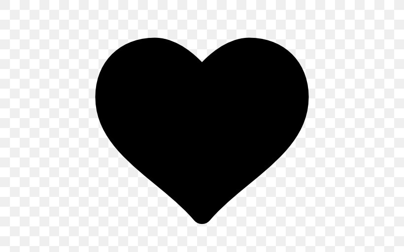 Silhouette Heart Shape, PNG, 512x512px, Silhouette, Black, Black And White, Drawing, Heart Download Free