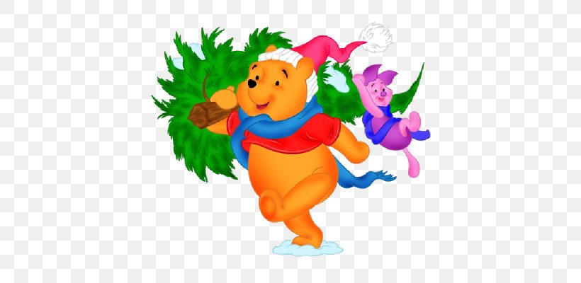 Winnie-the-Pooh Tigger Piglet Eeyore Clip Art, PNG, 400x400px, Winniethepooh, Animated Film, Art, Cartoon, Christmas Download Free
