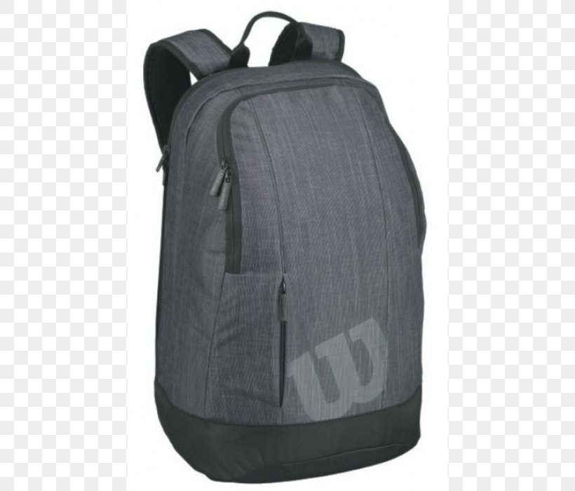 Backpack Bag Wilson Sporting Goods Racket Tennis, PNG, 700x700px, Backpack, Babolat, Badminton, Bag, Black Download Free