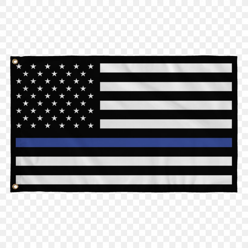 Flag Of The United States Thin Blue Line The Thin Red Line Police Officer, PNG, 1024x1024px, United States, Area, Black, Decal, Dispatcher Download Free