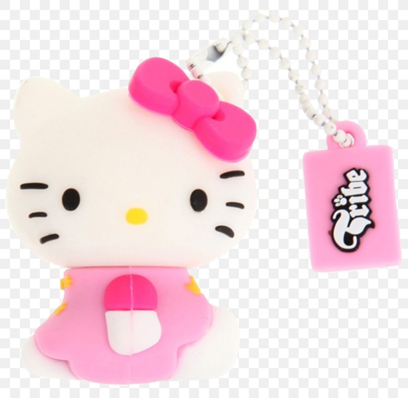 Hello Kitty Bip Ling Key Chains USB Flash Drives Book, PNG, 800x800px, Hello Kitty, Animation, Balloon, Body Jewellery, Body Jewelry Download Free