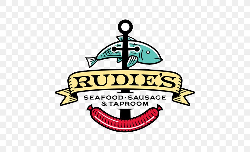 Rudie's Seafood And Sausage Mitchell Delicatessen Restaurant, PNG, 500x500px, Delicatessen, Area, Artwork, Brand, Cheese Download Free