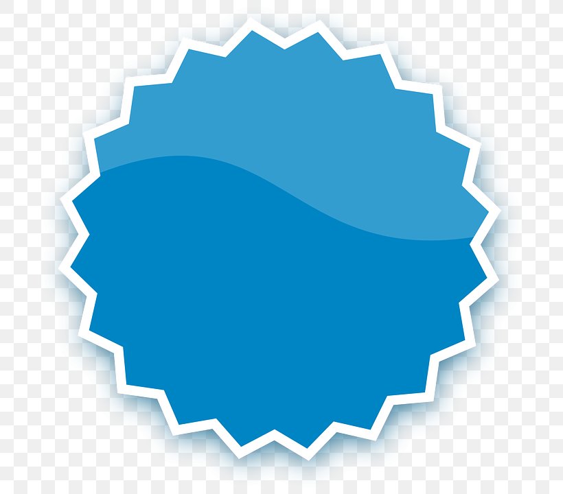 Sticker Clip Art, PNG, 720x720px, Sticker, Aqua, Azure, Blue, Bumper Sticker Download Free