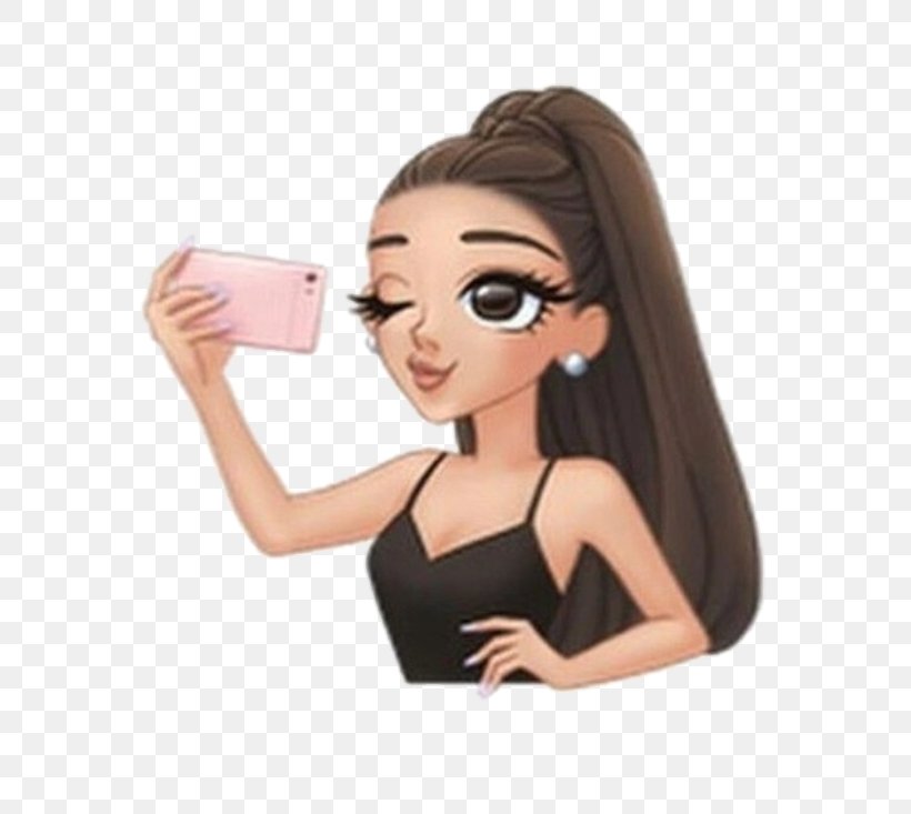 Ariana Grande Victorious Drawing Moonlight Dangerous Woman, PNG, 720x733px, Watercolor, Cartoon, Flower, Frame, Heart Download Free