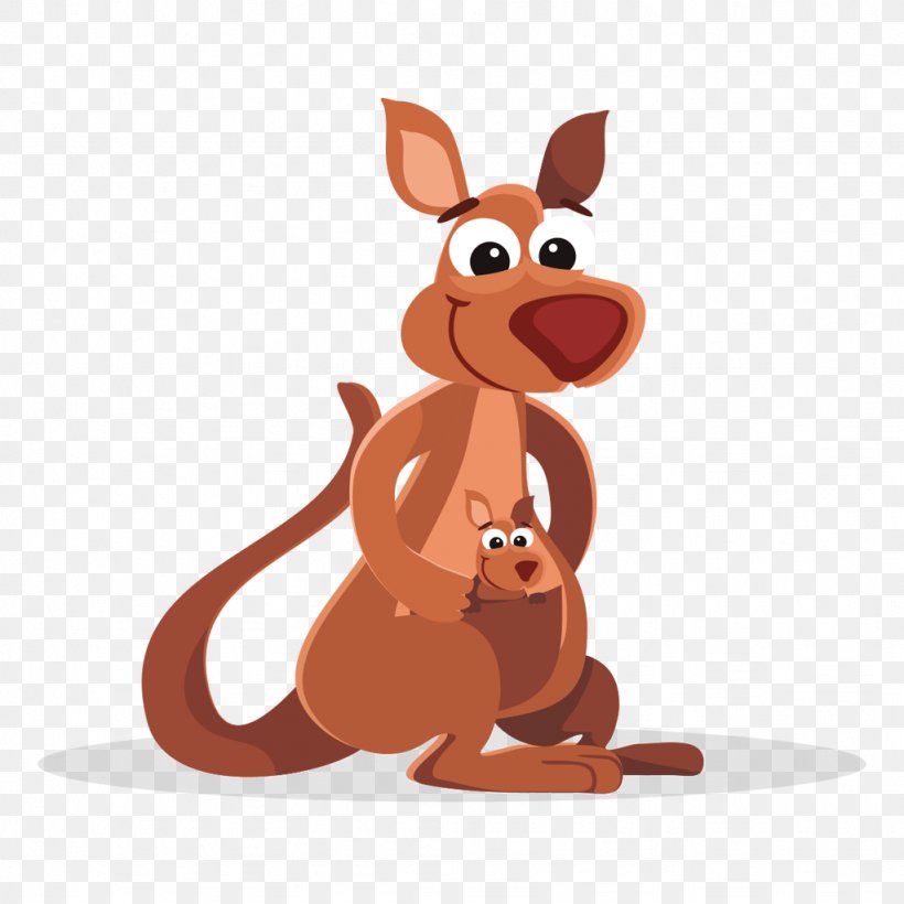 Kangaroo Clip Art, PNG, 1024x1024px, Kangaroo, Carnivoran, Cartoon, Dog Like Mammal, Free Content Download Free