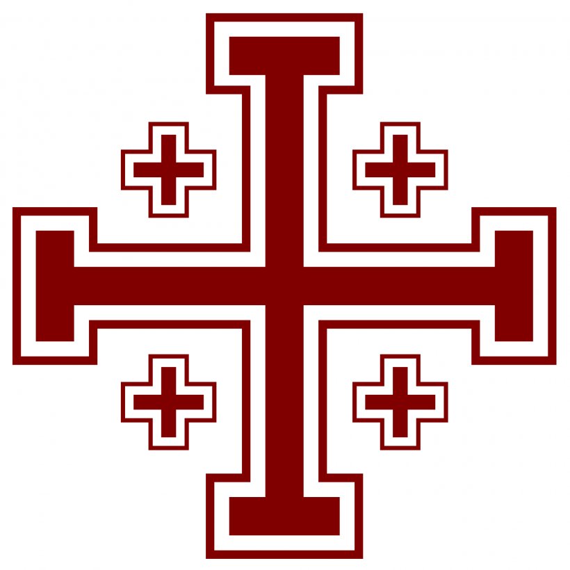 Kingdom Of Jerusalem Crusades First Crusade Jerusalem Cross, PNG ...