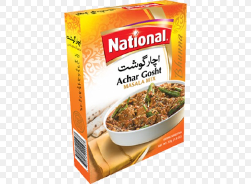 Gosht Biryani Garam Masala Achaar Spice Mix, PNG, 600x600px, Gosht, Achaar, Biryani, Condiment, Convenience Food Download Free