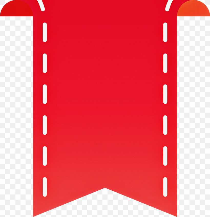 Bookmark Ribbon, PNG, 2899x3000px, Bookmark Ribbon, Line, Rectangle, Red Download Free
