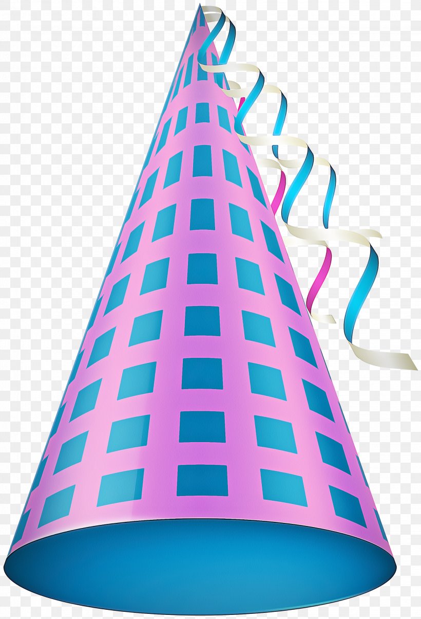 Party Hat, PNG, 2043x3000px, Cone, Aqua, Lampshade, Lighting Accessory, Magenta Download Free