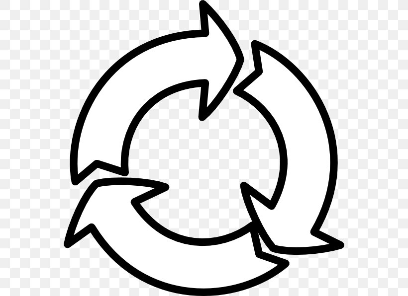 Clip Art Recycling Symbol Reuse, PNG, 564x596px, Recycling Symbol, Blackandwhite, Coloring Book, Drawing, Label Download Free
