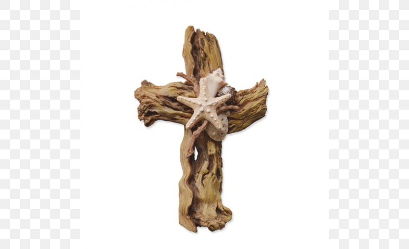 Crucifix Driftwood Seashell Amazon.com Christian Cross, PNG, 600x500px, Crucifix, Amazon Prime, Amazoncom, Artifact, Beach Download Free