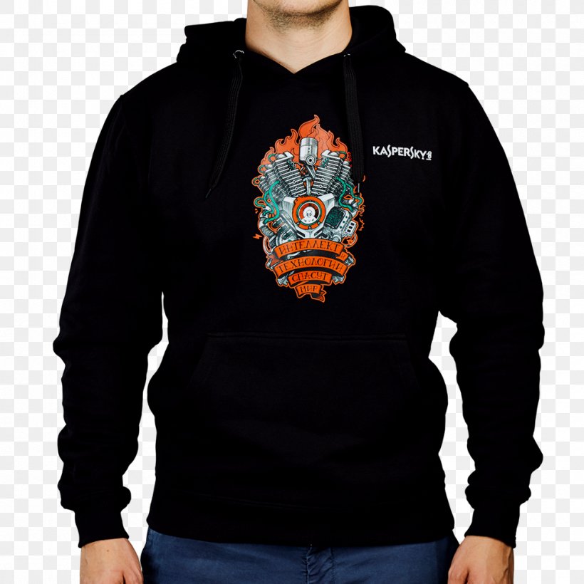 Hoodie T-shirt Tolstoy Shirt Kaspersky Lab, PNG, 1000x1000px, Hoodie, Cardigan, Hood, Internet, Kaspersky Lab Download Free