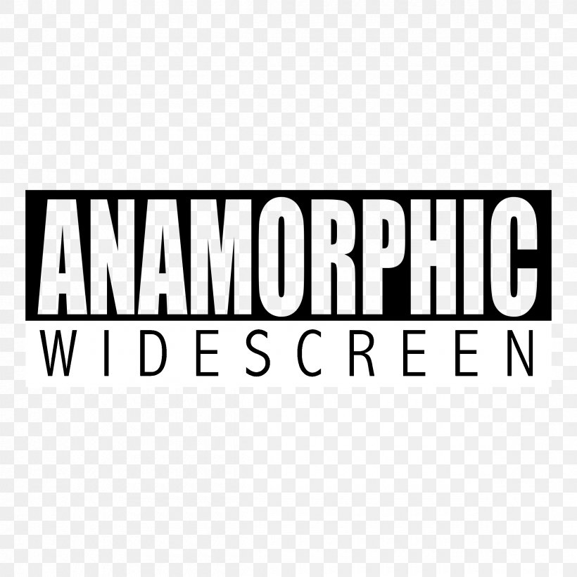 Logo Anamorphic Widescreen DVD Brand, PNG, 2400x2400px, Logo, Anamorphic Format, Anamorphic Widescreen, Area, Black And White Download Free
