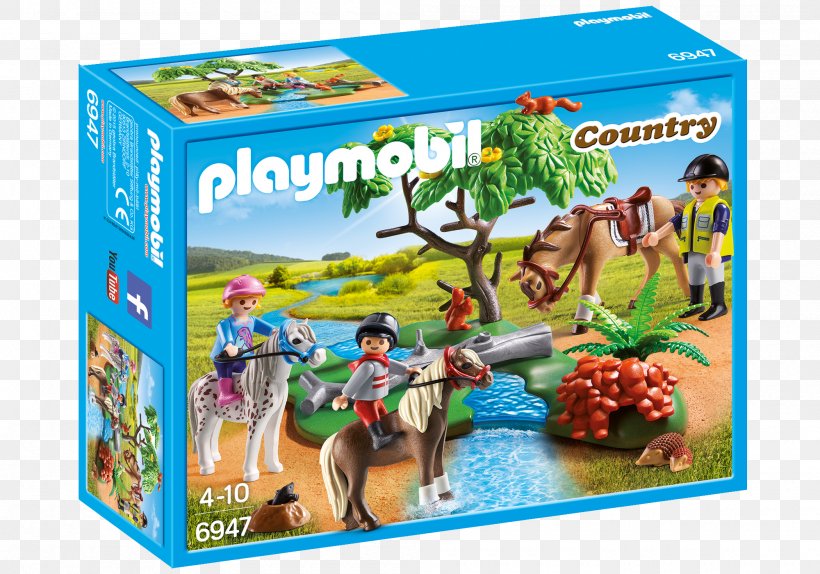 Playmobil Hamleys Pony Toy Amazon.com, PNG, 2000x1400px, Playmobil, Amazoncom, Construction Set, Equestrian, Hamleys Download Free