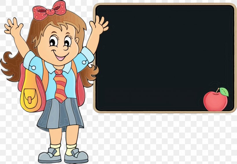 Cartoon Clip Art Animated Cartoon Blackboard, PNG, 2400x1668px, Watercolor, Animated Cartoon, Blackboard, Cartoon, Paint Download Free