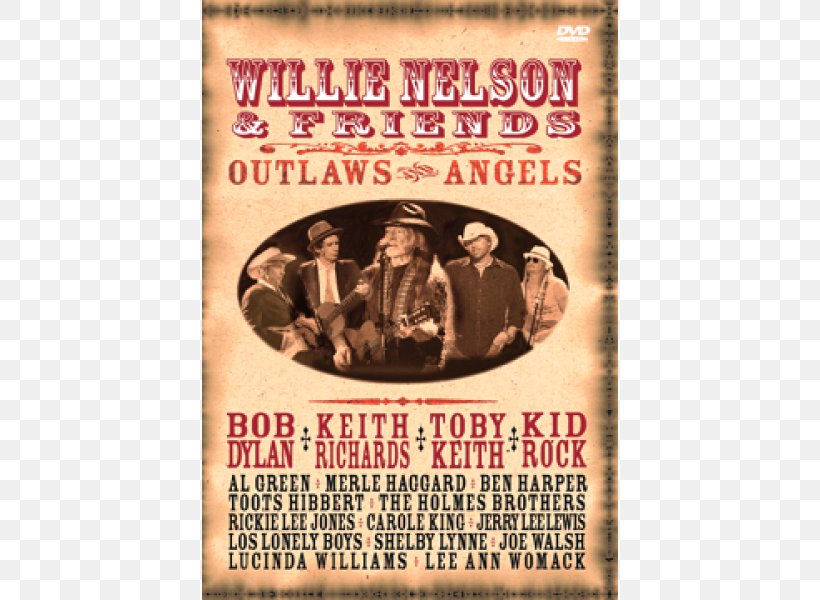 Outlaws And Angels Willie Nelson & Friends – Stars & Guitars DVD The Highwaymen Country Rock, PNG, 600x600px, Watercolor, Cartoon, Flower, Frame, Heart Download Free