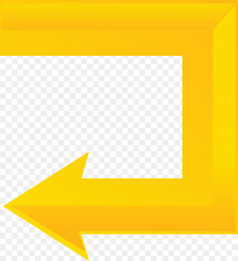 U Shaped Arrow, PNG, 2742x3000px, U Shaped Arrow, Line, Yellow Download Free