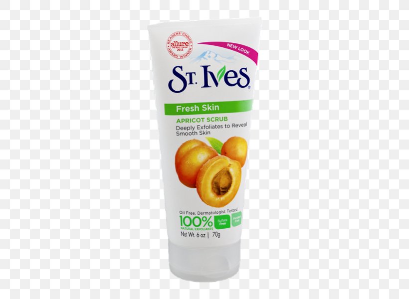 St. Ives Fresh Skin Apricot Scrub Exfoliation St. Ives Green Tea Blackhead Clearing Scrub St Ives Blemish Control Lotion, PNG, 600x600px, St Ives Fresh Skin Apricot Scrub, Cleanser, Comedo, Cream, Diet Food Download Free