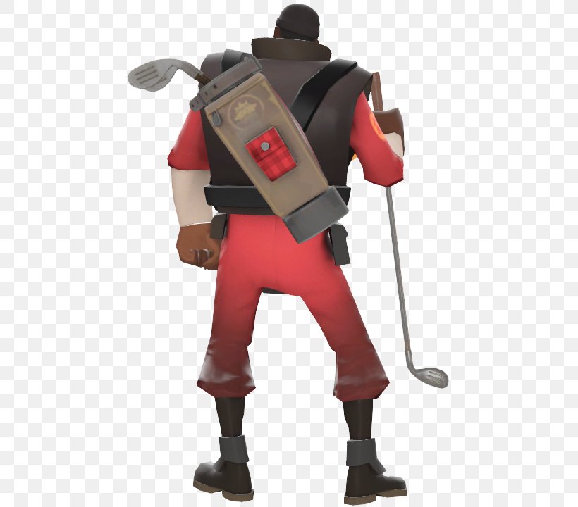Team Fortress 2 Golfbag Golf Clubs Loadout, PNG, 468x720px, Team Fortress 2, Backpack, Bag, Costume, Figurine Download Free