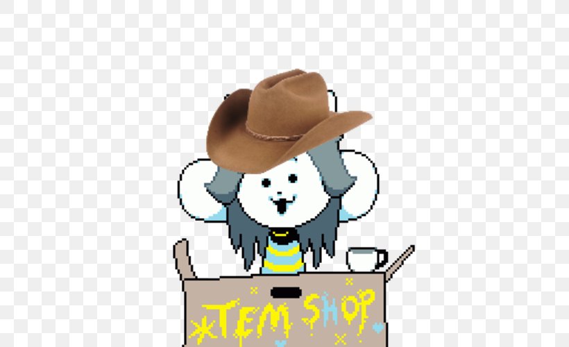 Tem Shop (Undertale Remix) Tenor, PNG, 500x500px, Tem Shop Undertale Remix, Ben Briggs, Coub, Cowboy, Cowboy Hat Download Free