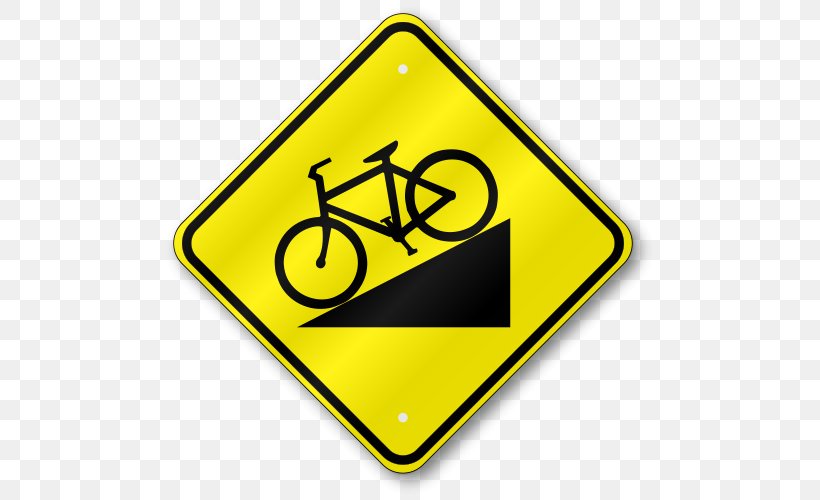 Bicycle Signs Traffic Sign Warning Sign Manual On Uniform Traffic Control Devices, PNG, 500x500px, Bicycle Signs, Area, Bicycle, Bicycle Parking, Bicycle Parking Rack Download Free