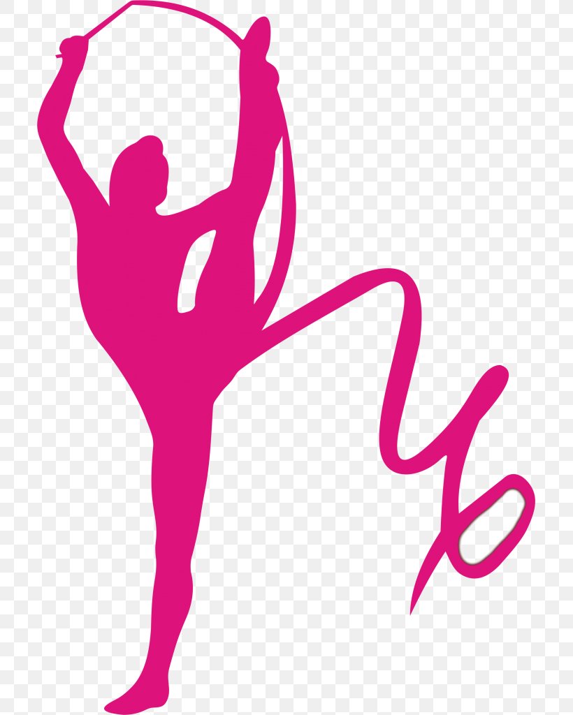 Rhythmic Gymnastics Ribbon Wall Decal Sport, PNG, 713x1024px, Watercolor, Cartoon, Flower, Frame, Heart Download Free