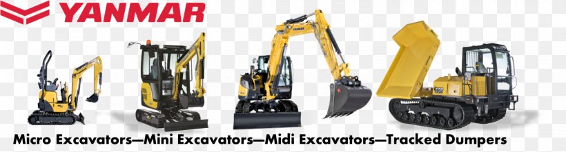 Heavy Machinery Excavator Architectural Engineering Yanmar, PNG, 1612x436px, Heavy Machinery, Agricultural Machinery, Ammann Group, Architectural Engineering, Brand Download Free