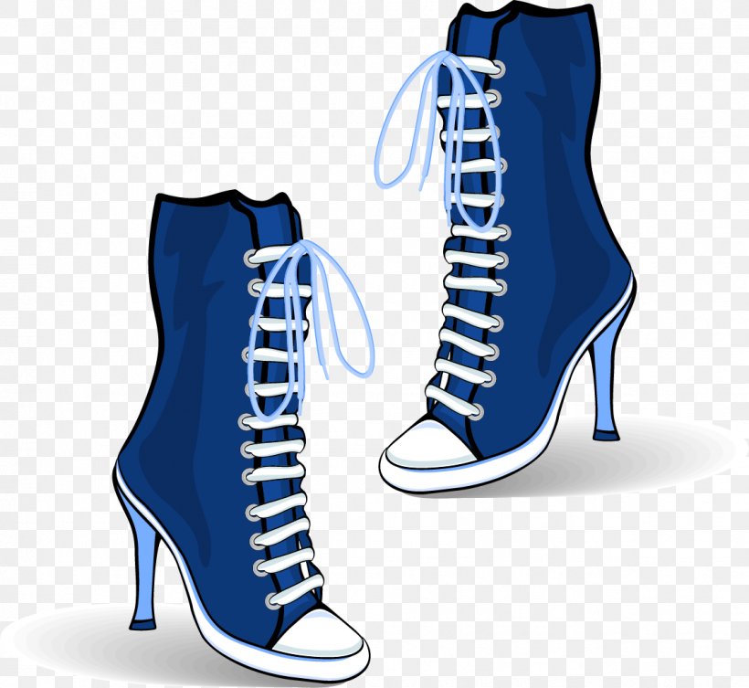 Shoe High-heeled Footwear Boot Stock Photography, PNG, 1131x1039px, Shoe, Blue, Boot, Cobalt Blue, Drawing Download Free