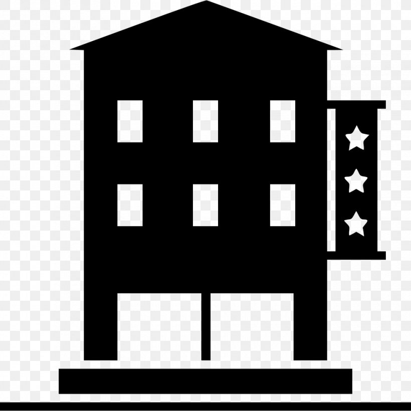 Hotel Icon Accommodation, PNG, 980x980px, Hotel, Accommodation, Area, Black, Black And White Download Free