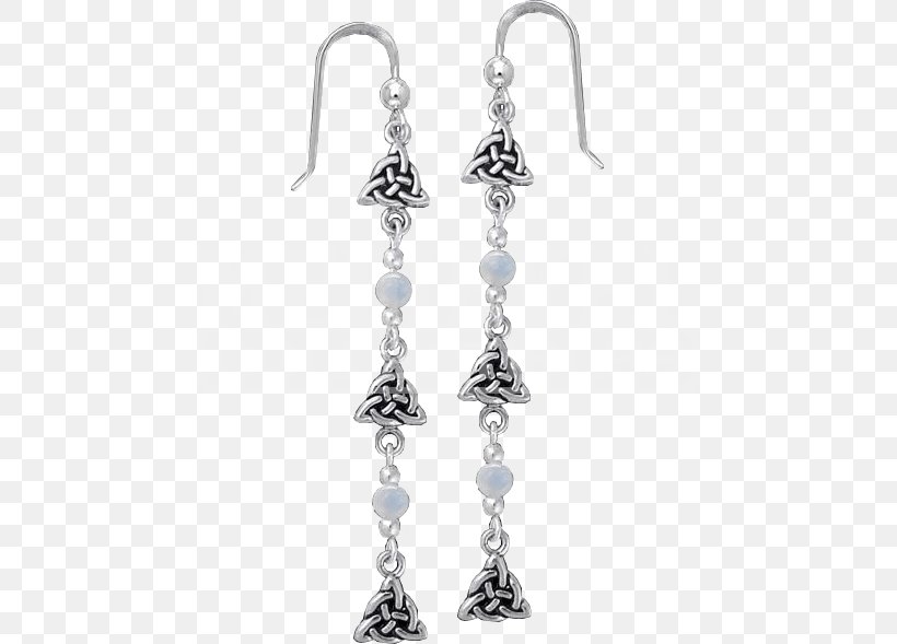 Earring Jewellery Silver Triquetra Celtic Knot, PNG, 589x589px, Earring, Body Jewelry, Celtic Cross, Celtic Knot, Celts Download Free