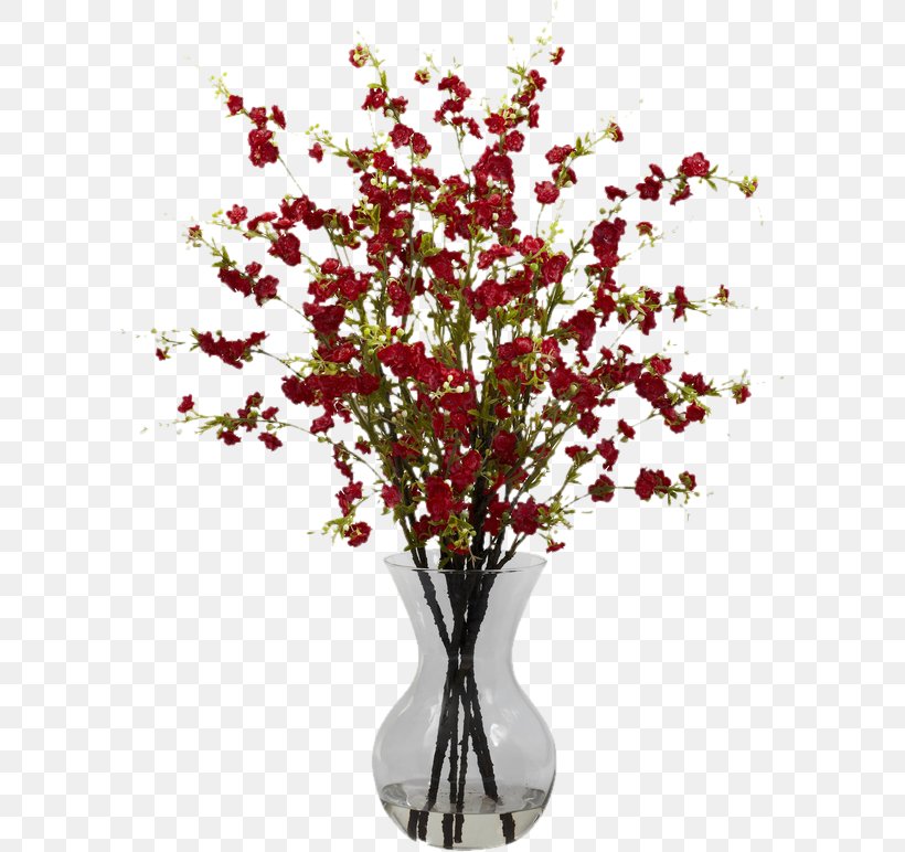 Floral Design Cherry Blossom Flower Vase, PNG, 602x772px, Floral Design, Artificial Flower, Blossom, Branch, Cherry Download Free