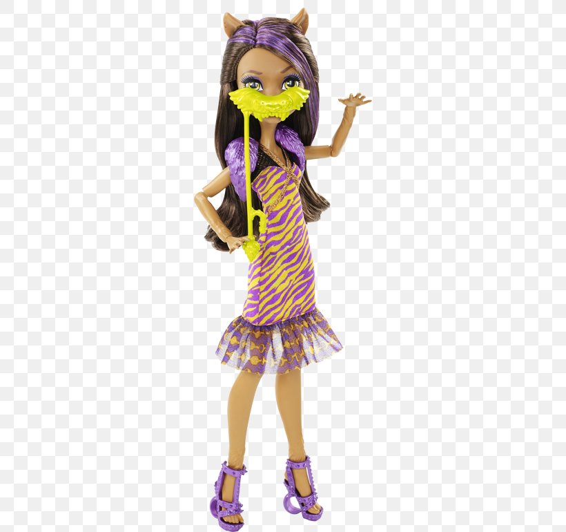 Monster High Original Gouls CollectionClawdeen Wolf Doll Monster High Original Gouls CollectionClawdeen Wolf Doll Cleo DeNile Monster High Original Gouls CollectionClawdeen Wolf Doll, PNG, 480x770px, Clawdeen Wolf, Barbie, Cleo Denile, Costume, Doll Download Free