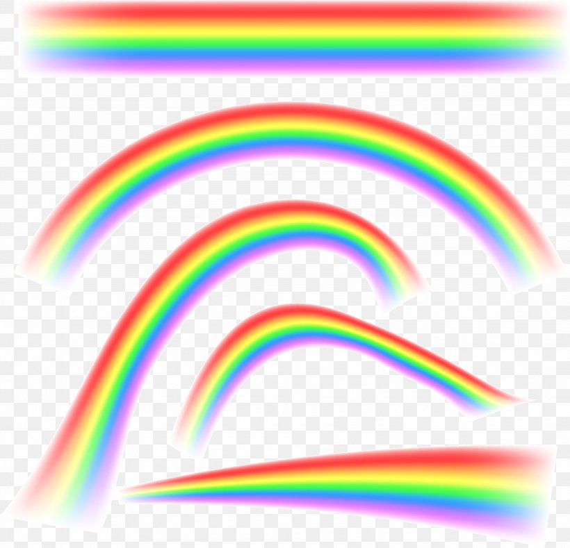 Adobe Illustrator Rainbow, PNG, 4025x3875px, Rainbow, Adobe Systems, Area, Bird, Color Download Free