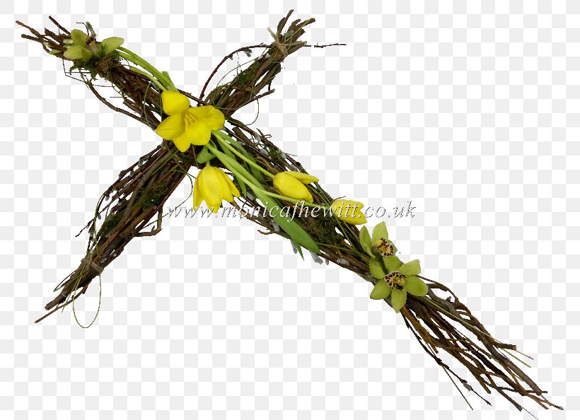 Monica F Hewitt Florist Ltd Twig Funeral Flower, PNG, 794x594px, Monica F Hewitt Florist Ltd, Branch, Condolences, Cross, Easter Download Free