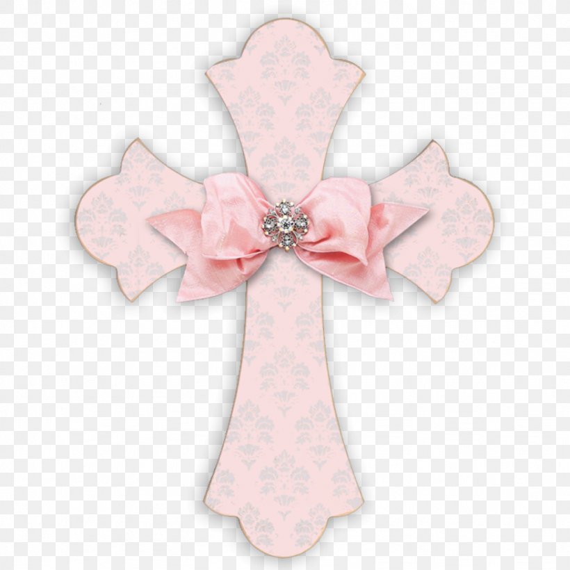 Pink Cross Necklace Christian Cross Clip Art, PNG, 1024x1024px, Pink, Brocade, Christian Cross, Color, Cross Download Free