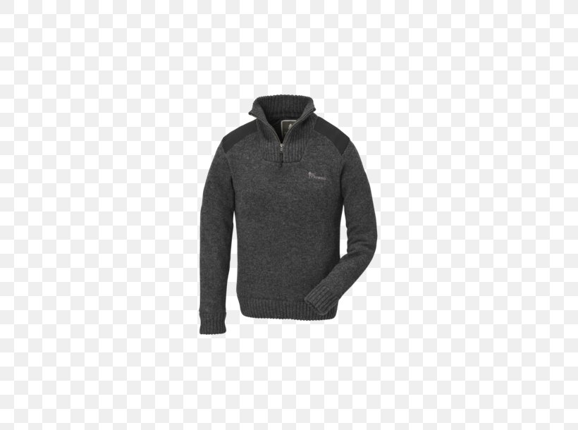 Sweater Sleeve T-shirt Jacket Polar Fleece, PNG, 610x610px, Sweater, Black, Black M, Hood, Jacket Download Free