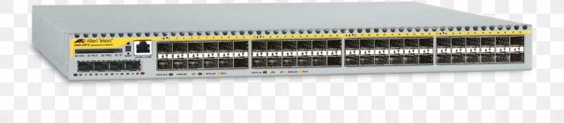 Allied Telesis AT X900-48FS Switch, PNG, 1200x263px, Network Switch, Allied Telesis, Ethernet, Fast Ethernet, Multilayer Switch Download Free