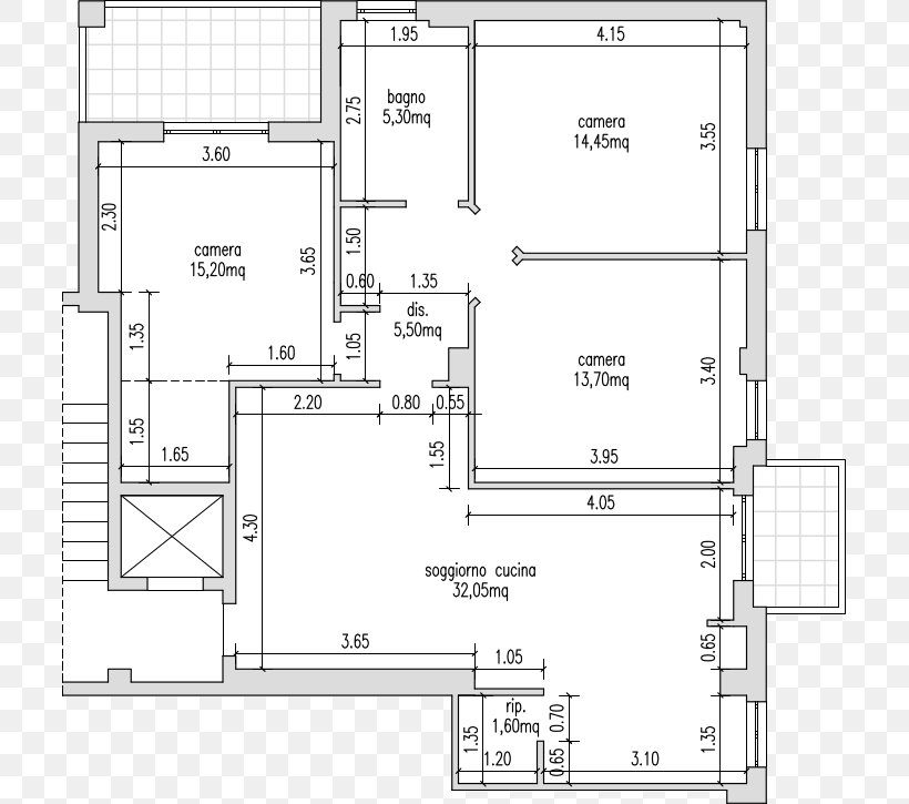 Floor Plan Planimetrics House Square Meter Apartment, PNG, 707x725px, Floor Plan, Apartment, Architecture, Area, Black And White Download Free