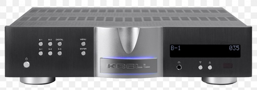 Krell Industries Preamplifier High-end Audio Amplificador Home Theater Systems, PNG, 1600x562px, Krell Industries, Acoustics, Amplificador, Amplifier, Audio Download Free