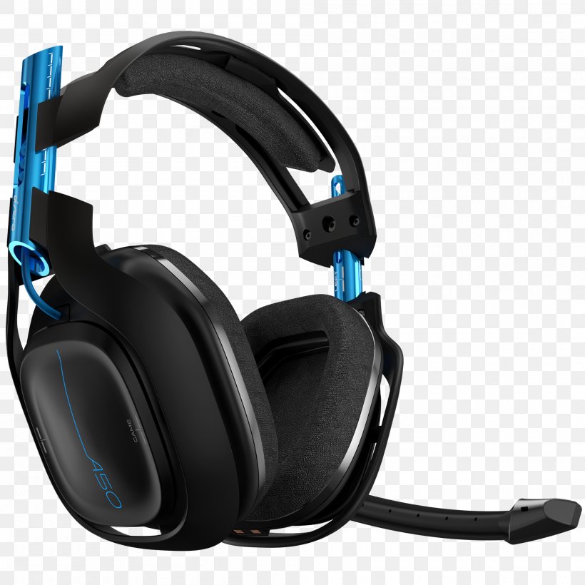 ASTRO Gaming A50 Headphones PlayStation 4 Video Game, PNG, 2000x2000px, Astro Gaming A50, Astro Gaming, Astro Gaming A40 Tr Mod Kit, Audio, Audio Equipment Download Free