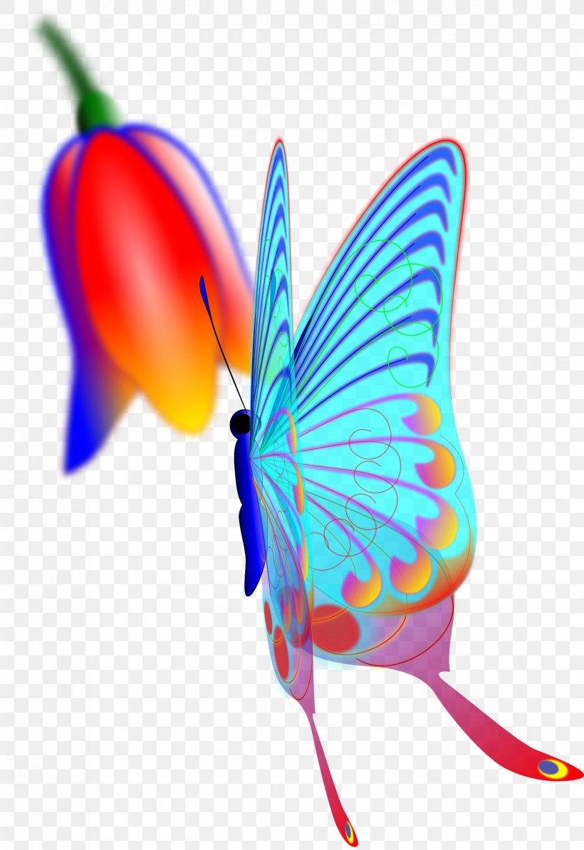 Butterfly Wing Clip Art, PNG, 1649x2400px, Butterfly, Butterflies And Moths, Byte, Fish, Flower Download Free