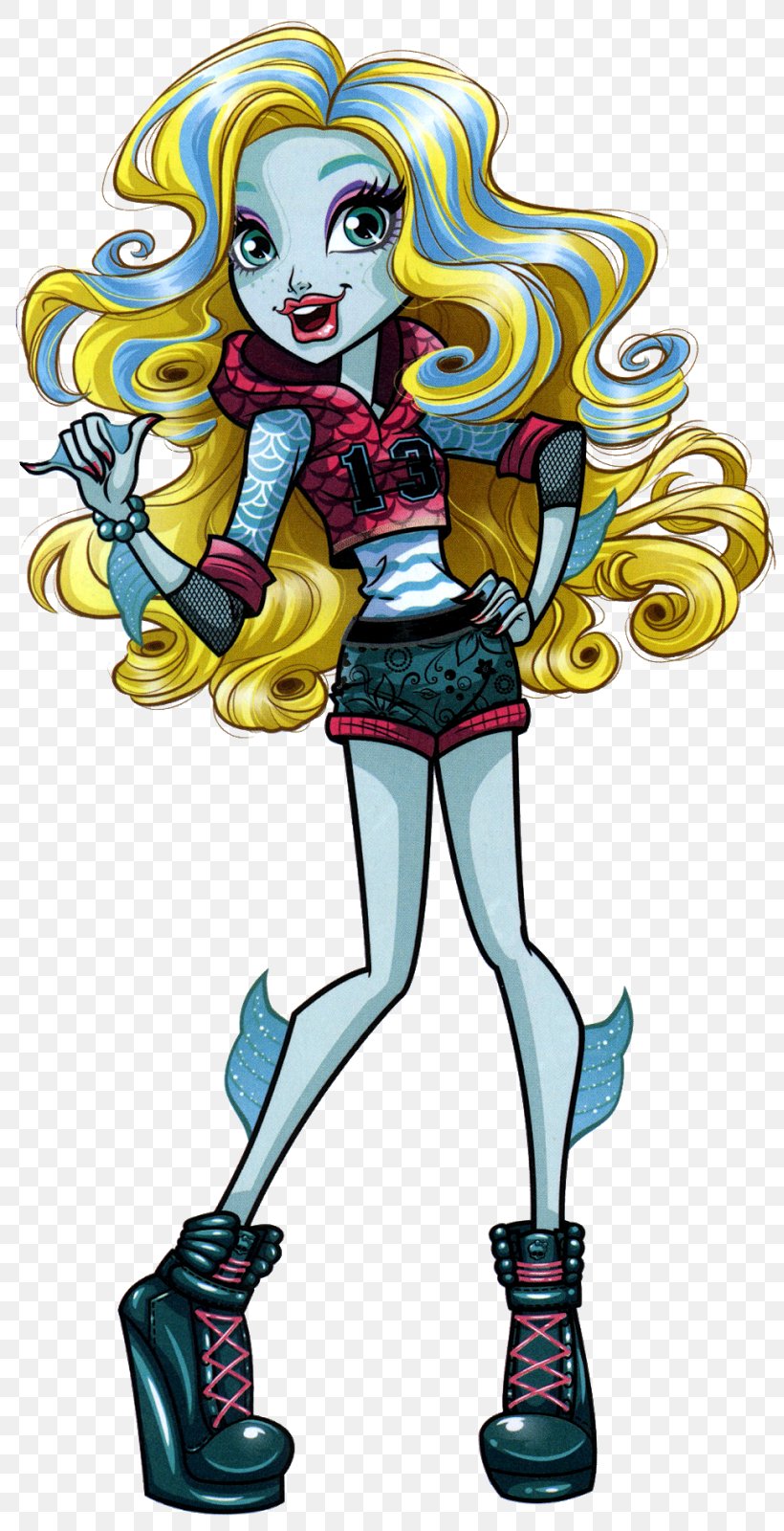 Frankie Stein Lagoona Blue Monster High Doll, PNG, 819x1600px, Frankie Stein, Art, Blue, Cartoon, Doll Download Free