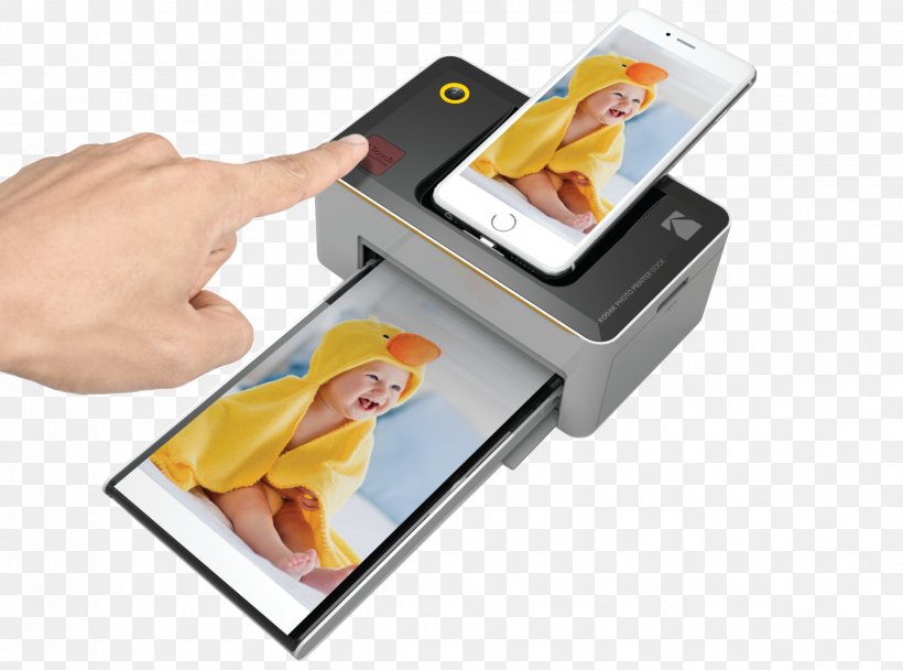 Kodak Photo Printer Dock PD-450 Android Camera, PNG, 2398x1780px, Printer, Android, Apple, Camera, Communication Device Download Free