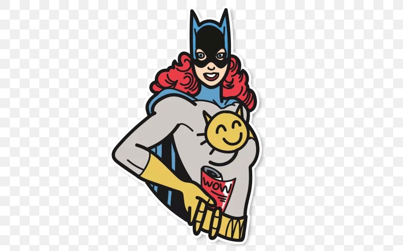 Telegram Sticker Superwoman Messaging Apps Clip Art, PNG, 512x512px, Telegram, Batgirl, Character, Fictional Character, Instant Messaging Download Free